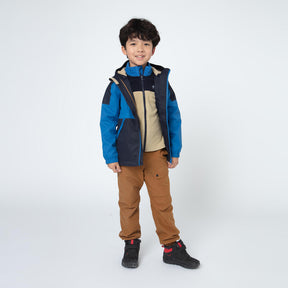 QUECHUA (ケシュア) 登山・スノーハイキング 3-in-1ジャケット X-WARM 防水 軽量 SH100 - キッズ