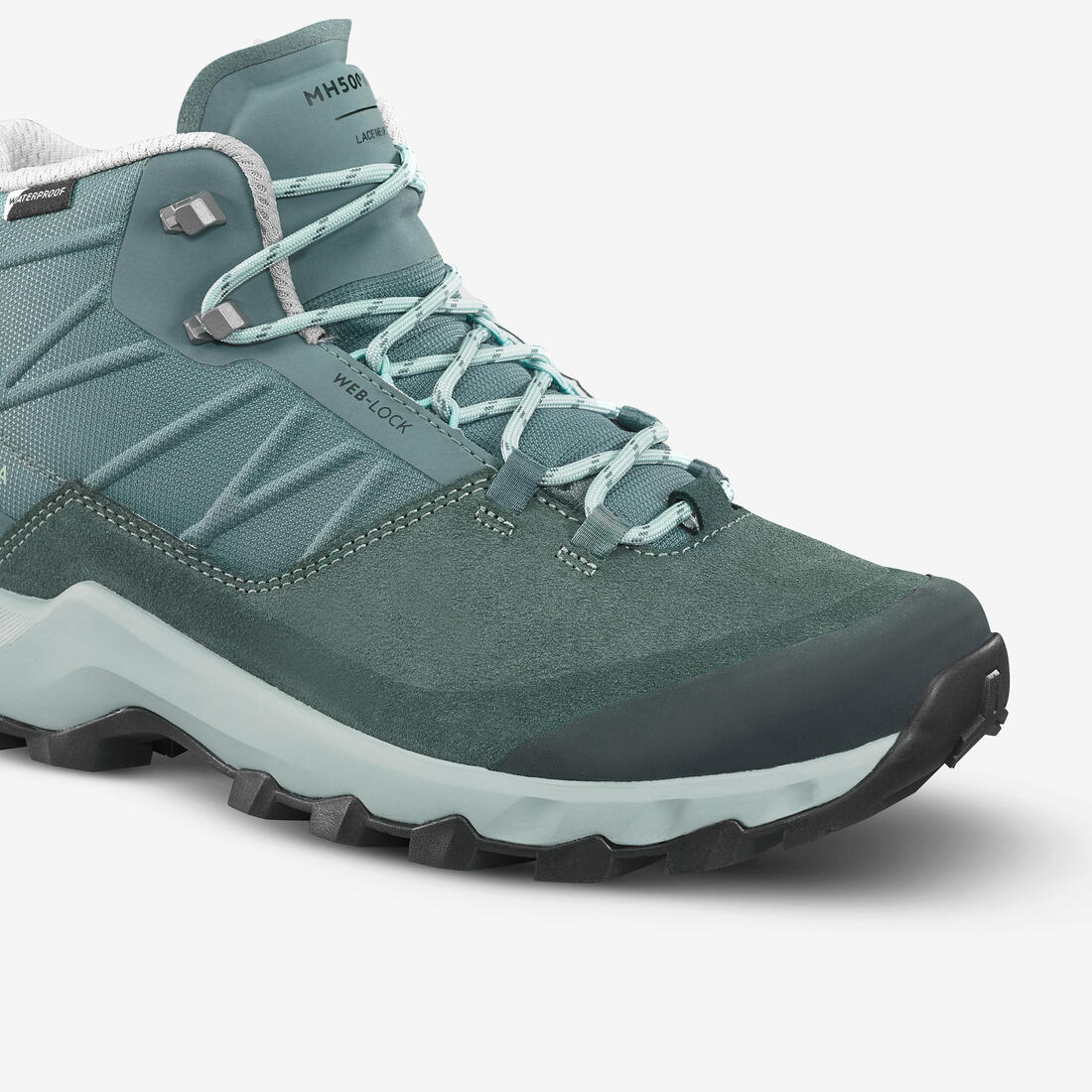 QUECHUA（ケシュア）レディース 登山・ハイキング ブーツ 防水 MH500 MID