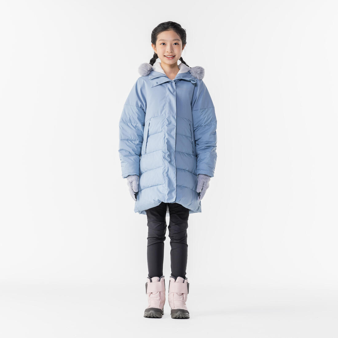 QUECHUA（ケシュア）登山・スノーハイキング ブーツ 防水 保温 X-ウォーム SH 100 - 子供用