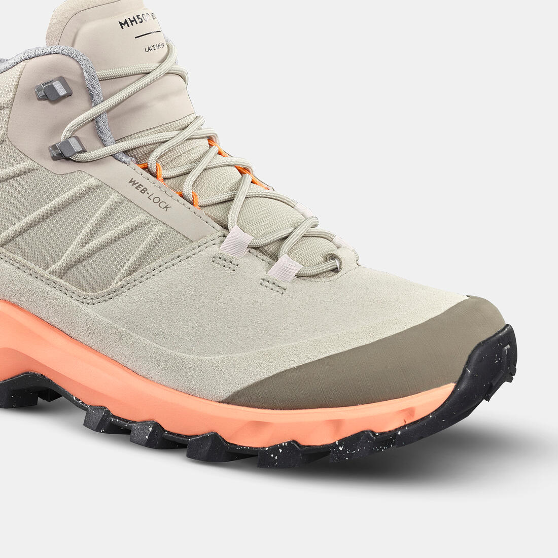 QUECHUA（ケシュア）レディース 登山・ハイキング ブーツ 防水 MH500 MID