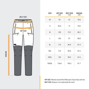 FORCLAZ (フォルクラ) 登山・トレッキング レディース ロングパンツ 撥水 - MT900