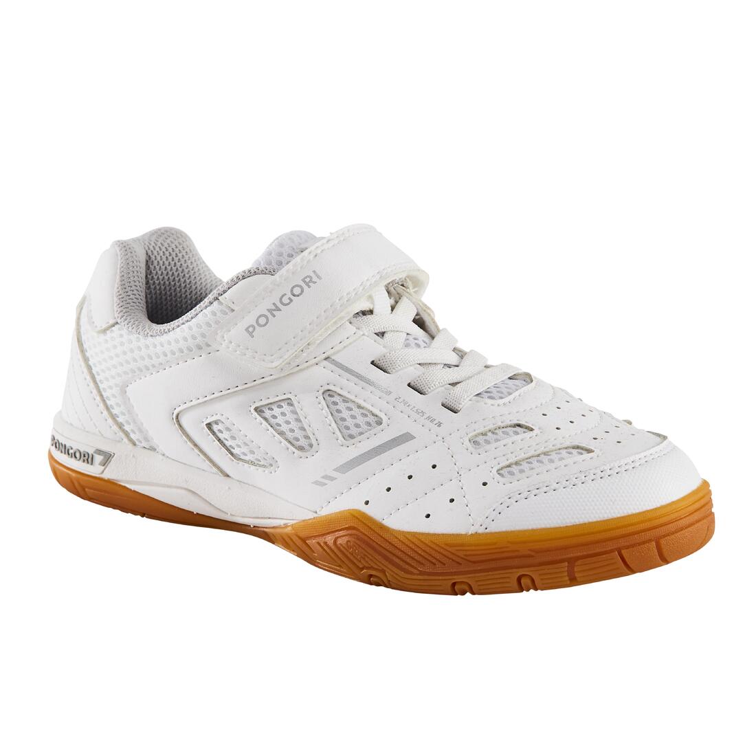 TABLE TENNIS SHOES TTS 500 JUNIOR WHITE