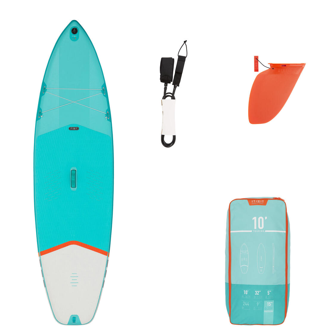 ITIWIT(イティウィ) SUP/サップ 空気式スタンドアップパドルボード 10'