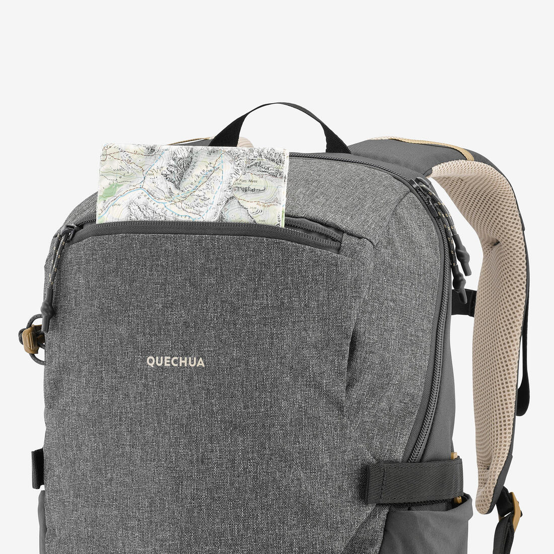 QUECHUA (ケシュア) 登山・ハイキング バックパック 保冷コンパートメント - NH Arpenaz 500 20L