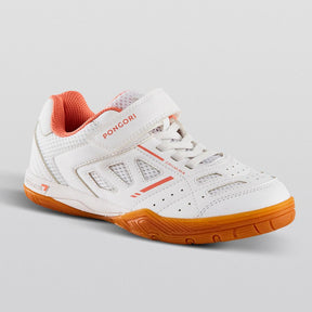 TABLE TENNIS SHOES TTS 500 JUNIOR WHITE