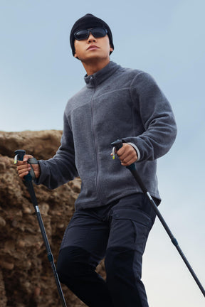 QUECHUA（ケシュア）登山・ハイキング フリース フルジップ MH 120 - メンズ