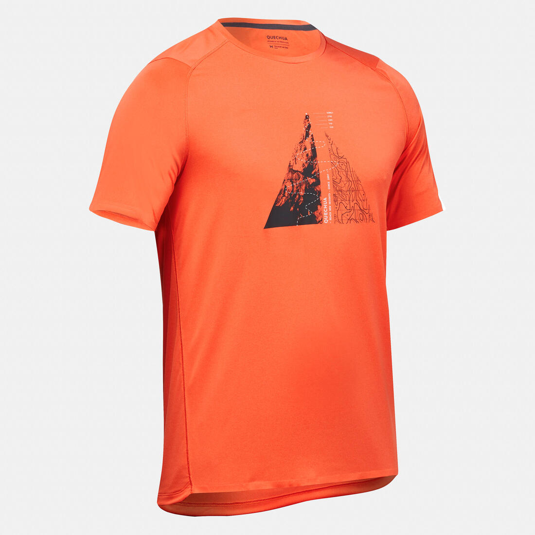 QUECHUA (ケシュア) 登山・ハイキング メンズ 半袖Tシャツ MH500