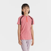 QUECHUA（ケシュア）キッズ ハイキングTシャツ MH550 7～15歳 ブルー  161-172cm