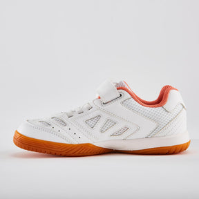 TABLE TENNIS SHOES TTS 500 JUNIOR WHITE