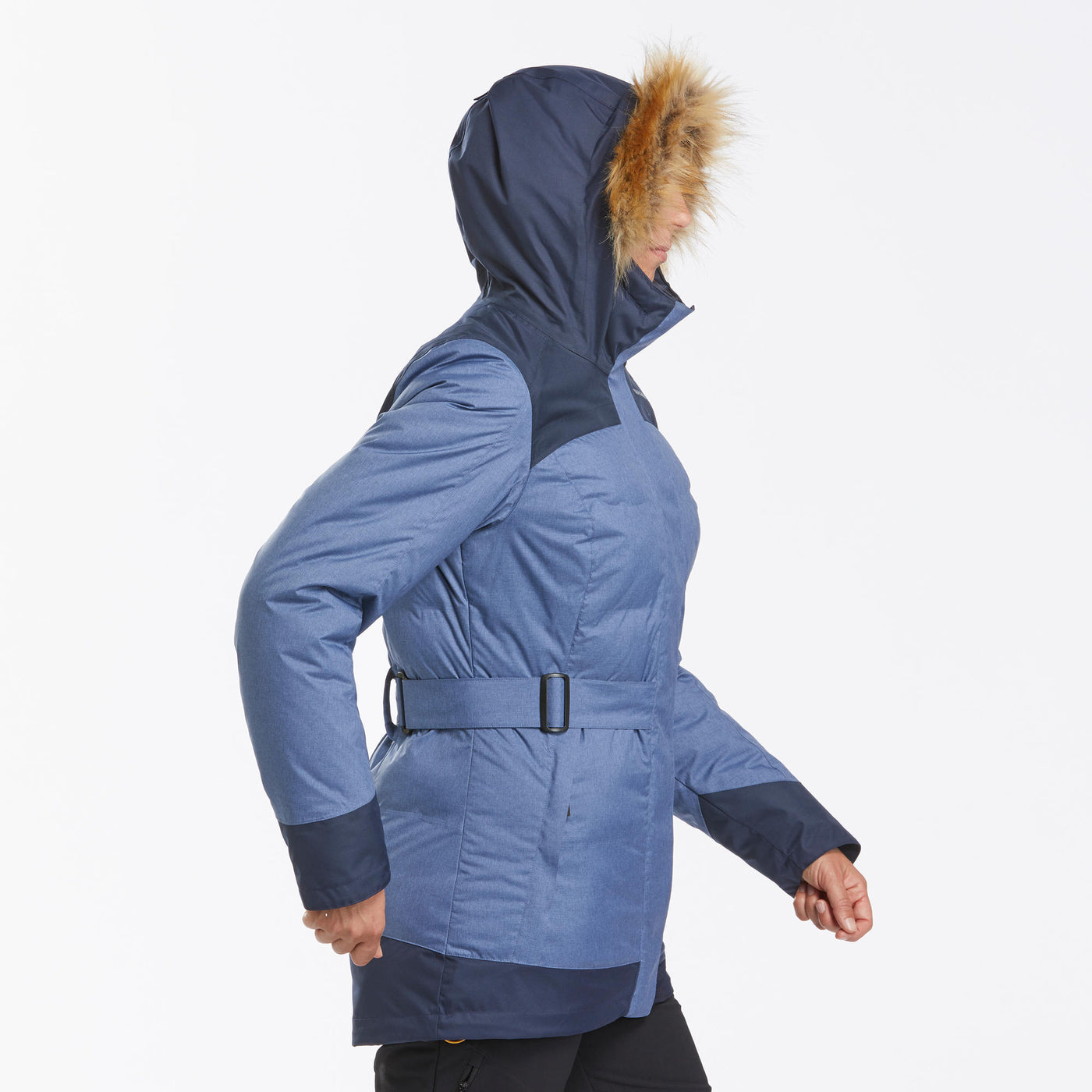 QUECHUA (ケシュア) 登山・スノーハイキングウィンター パーカー SH500 X-WARM 軽量 防水 - レディース