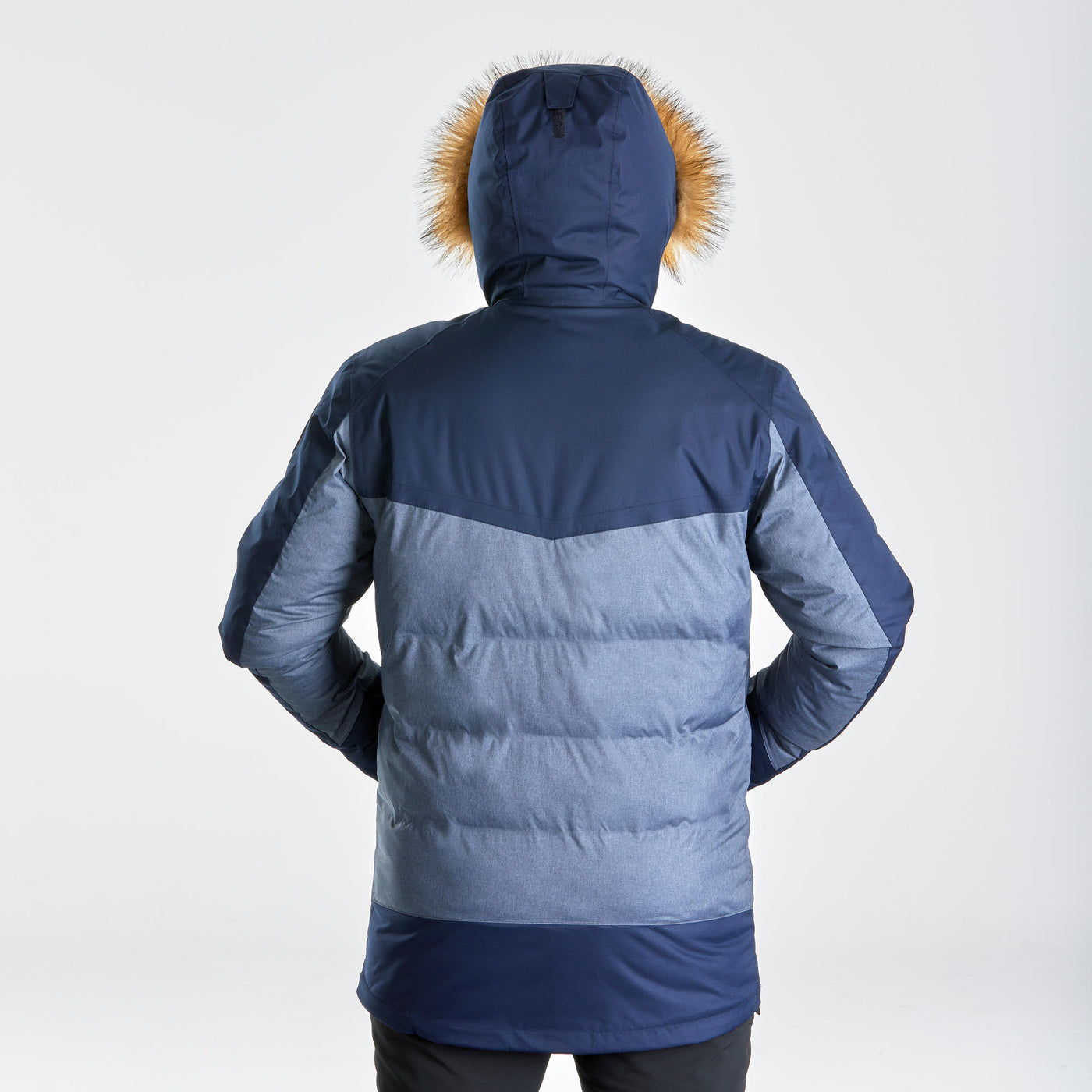 QUECHUA (ケシュア) 登山・スノーハイキング パーカー SH500 X-WARM -15°C 軽量 防水 メンズ