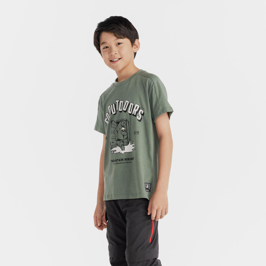 QUECHUA（ケシュア）登山・ハイキング ボーイズ Tシャツ MH100 TW