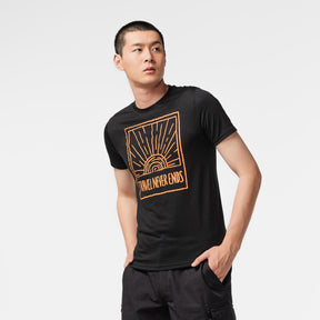 FORCLAZ (フォルクラ) 登山・トレッキング メリノウール 入り Tシャツ 半袖 防臭 TRAVEL 50 - メンズ