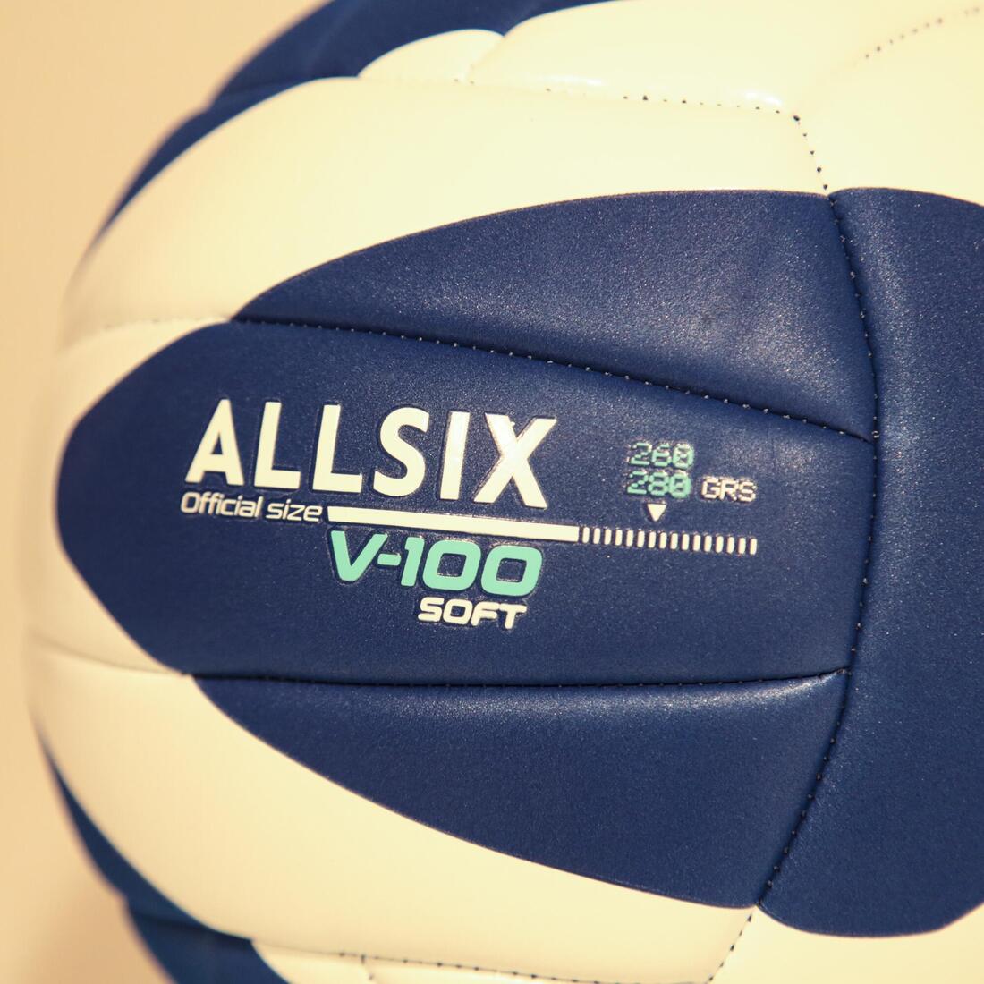 ALLSIX(オールシックス) ソフトバレーボール V100 260～280g (15歳以上用)